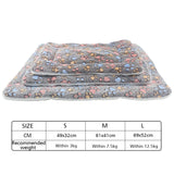 Winter Flannel Pet Bed Mat – Thickened Soft Sleeping Pad for Dogs & Cats