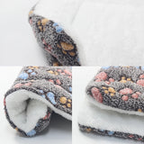 Winter Flannel Pet Bed Mat – Thickened Soft Sleeping Pad for Dogs & Cats