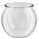 Ultra Clear Round Fish Bowl Plastic Goldfish Bowl Desktop Fish Tank Decorative 360-Degree View Desktop Small Aquarium