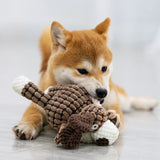 Donkey Dog Toys for Large Dogs Plush Stuffed Dog Toys for Aggressive Chewers Stuffed Dog Toys Durable Squeaky Puppy Chew Toys