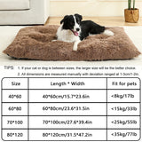 Soft Plush Orthopedic Dog Bed – Calming & Washable Pet Sleeping Mat