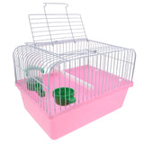 Portable Bird Cage Spacious Pet Habitat Waterer Food Box Travel Carrier Parrot Lovebird Finch Canary bird travel cage