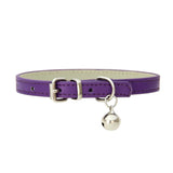 Dog Collar Pu Leather Collar Leash Pet Dog Collar Pet Supplies Cat Collar with Bells Dog Collar Chihuahua Dog Collar Cat Collar