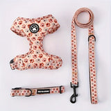 Dog Harness and Leash Set-Includes dog collar and leash,dog accessories for small dogs Chihuahua Teddy Bear French Bulldog