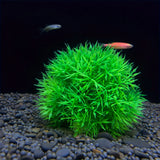 Aquarium Decorative Artificial Aquarium Grass Ball – Durable Faux Water Plant for Fish Tank Decor, Fade-Resistant