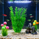 40cm Green Artificial Aquarium Plant  Fish Tank Decoration Realistic Handmade Aquatic Plant Landscape For Home Fish Tank Decor