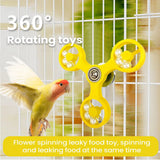 Chewing Bird Toys, Parrot Toys, Funny Spinner Windmill Bird Toys, Parrot Interactive Toys For Relaxation, Birdcage Accessories