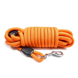 5m 10m 15m Long Dog Leash Nylon Long Tracking Round Rope Outdoor Walking Training Pet Lead Leashes for Small Medium Large Dogs