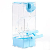 Automatic Bird Feeder Clear Sturdy Bird Cage Accessories Bird Cage Feeder Parrot Feeder For Budgies Birds Cockatiel Lovebirds