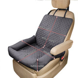 Waterproof Dog Car Seat Bed – Travel Nest for Small Pets with Safety Strap & Anti-Dirty Cover