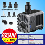 Ultra-Quiet  220V-240V 7-80W Aquarium Submersible Water Pump Fountain Filter Fish Water Pump Tank Fountain Side Suction Pump