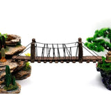Aquarium Resin Bridge Decoration Rocks Fish Tank Ornaments Decor Landscaping Rockery Mountain Bridge Hiding Cave Pet Supplies