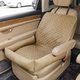 Waterproof Dog Car Seat Bed – Travel Nest for Small Pets with Safety Strap & Anti-Dirty Cover