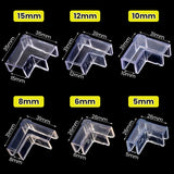 4pcs/8pcs Fish Tank Corner Protector Silicone Anti-collision Fish Tank Corner Protector Protective Cover Aquarium Accessories