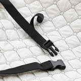 Waterproof Dog Car Seat Bed – Travel Nest for Small Pets with Safety Strap & Anti-Dirty Cover