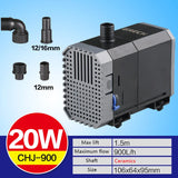 Ultra-Quiet  220V-240V 7-80W Aquarium Submersible Water Pump Fountain Filter Fish Water Pump Tank Fountain Side Suction Pump