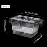 3 Types Acrylic Fish Breeding Isolation Box Betta Fish Aquarium Breeder Fish Tank Hatching Incubator Fish House Home Hatchery
