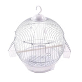 Birdcage with Food Bowl Hanging Indoor Accessories Stand Cage Hanging Cage for Parrot Small Birds Cockatiels Canary Cockatoos