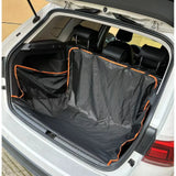 SUV Dog Car Seat Cover – Waterproof & Scratchproof Back Seat Protector for Pets