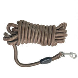 5m 10m 15m Long Dog Leash Nylon Long Tracking Round Rope Outdoor Walking Training Pet Lead Leashes for Small Medium Large Dogs