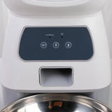 3.5L Smart Automatic Pet Feeder with WiFi & Voice Recorder – Large Capacity Food Dispenser for Cats & Dogs