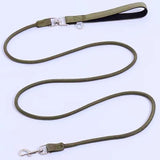 Dog Leash Colorful Long Dogs Leash 2M Pet Chain Nylon Leashes for Dog Walking Comfortabe Handle Dogs Leashes 160cm Pet Supplies
