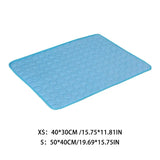 Cooling Pet Ice Mat – Summer Gel Pad for Cats & Small Dogs, Breathable & Portable Bed