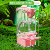 Automatic Bird Feeder Clear Sturdy Bird Cage Accessories Bird Cage Feeder Parrot Feeder For Budgies Birds Cockatiel Lovebirds