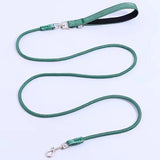 Dog Leash Colorful Long Dogs Leash 2M Pet Chain Nylon Leashes for Dog Walking Comfortabe Handle Dogs Leashes 160cm Pet Supplies