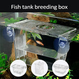 3 Types Acrylic Fish Breeding Isolation Box Betta Fish Aquarium Breeder Fish Tank Hatching Incubator Fish House Home Hatchery