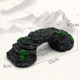 Fish Tank Artificial Bridge Resin Landscape Decoration Bridge Aquarium Equipment Accessories Ornament Cave Aquatic Pet Fish