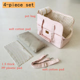Portable Pet Carrier Shoulder Bag – Soft Handbag for Cats & Small Dogs | Travel Tote for Safe Car Rides