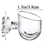 Aquarium Decoration Plant Cup Pot Acrylic Aquatic Plant Cup With Suction Holder Planting Cylinder Cup Aquarium Accessories
