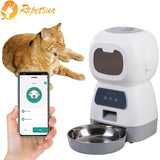 3.5L Smart Automatic Pet Feeder with WiFi & Voice Recorder – Large Capacity Food Dispenser for Cats & Dogs