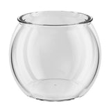 Ultra Clear Round Fish Bowl Plastic Goldfish Bowl Desktop Fish Tank Decorative 360-Degree View Desktop Small Aquarium