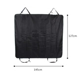 Deluxe Dog Car Seat Cover with Side Flaps – Waterproof, Scratchproof & Universal Fit