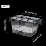 3 Types Acrylic Fish Breeding Isolation Box Betta Fish Aquarium Breeder Fish Tank Hatching Incubator Fish House Home Hatchery