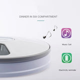 Automatic Pet Feeder Timing Feeder 6 Meals 6 Grids Cat Dog Electric Dry Food Dispenser Accessories Smart Control Pet Feeder
