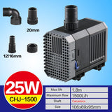 Ultra-Quiet  220V-240V 7-80W Aquarium Submersible Water Pump Fountain Filter Fish Water Pump Tank Fountain Side Suction Pump