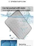 Cooling Pet Ice Mat – Summer Gel Pad for Cats & Small Dogs, Breathable & Portable Bed