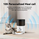3L Automatic Cat Feeder with Slow Feed – 5G WiFi Smart Dog Feeder with Large Food Storage, Alexa Control, Easy to Clean – 29 Cup Capacity + FREE Water Fountain Gift