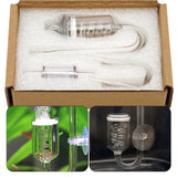 Glass/Acrylic Co2 Diffuser Aquarium Spiral Carbon Dioxide Atomizer Diffuser with Suction Cup for Aquarium Fish Tank Accessories