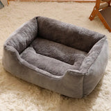Elegant Plush Pet Sofa Bed – Washable Soft Nest for Cats & Small Dogs