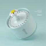 2.4L Automatic Pet Water Fountain with LED Light – USB Quiet Filtered Water Dispenser for Cats & Dogs