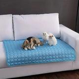 Cooling Pet Ice Mat – Summer Gel Pad for Cats & Small Dogs, Breathable & Portable Bed