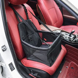 Car Pet Booster Seat – Safe & Elevated Ride for Small Dog