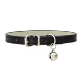 Dog Collar Pu Leather Collar Leash Pet Dog Collar Pet Supplies Cat Collar with Bells Dog Collar Chihuahua Dog Collar Cat Collar