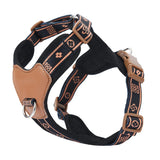 OODUDUOO Dog Harness Adjustable Pet Harness Vest For Small Medium Dogs Pet Chest Strap French Bulldog Puppy Chihuahua Leash Set