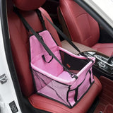 Car Pet Booster Seat – Safe & Elevated Ride for Small Dog
