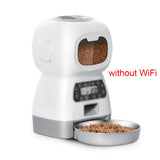 3.5L Smart Automatic Pet Feeder with WiFi & Voice Recorder – Large Capacity Food Dispenser for Cats & Dogs